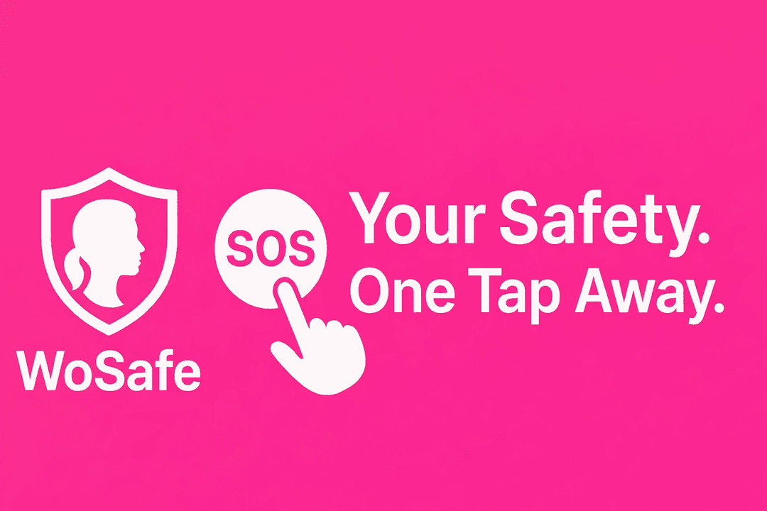 Women safety illustration